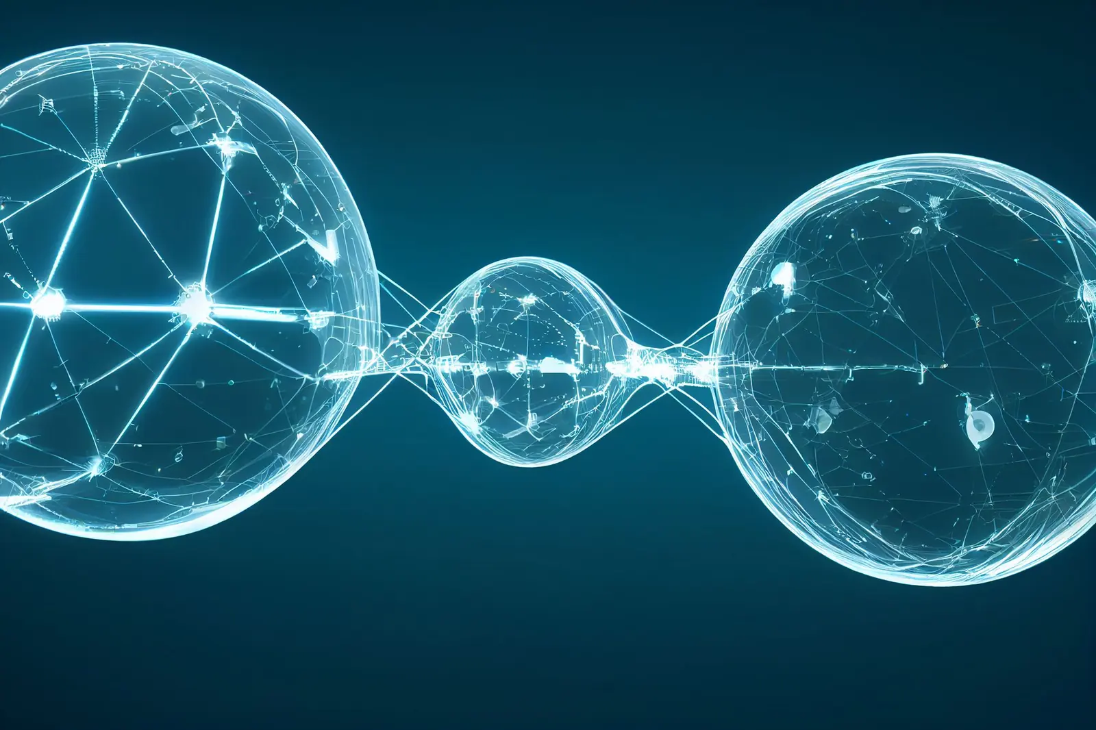 Connected data nodes